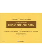 Music For Children 5 by Orff Carl - Margaret Murray - for Unison/2-Part