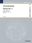 Partita #2 In G Major by Telemann Georg Philipp - Bergmann W - for Oboe and Piano