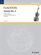 Sonata In C Minor Opus 2 #8 by Flackton William - Bergmann - for Viola and Piano