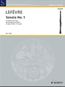Sonata #1 by Lefevre Jean Xavier - Dobree Georgina - for Bb Clarinet and Piano