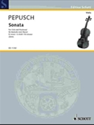 Sonata in D minor by Pepusch Johann Christoph - Dinn Freda - for