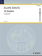 15 Studies for Treble Recorder by Davis Alan for
