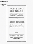 Ah How Sweet It Is to Love by Purcell Henry for