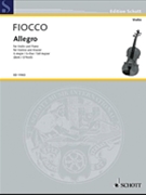 Allegro in G Major by Fiocco Joseph-Hector - Norman O'Neill - for Violin