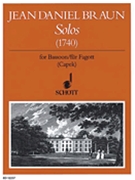 Solos For Bassoon by Braun Jean Daniel - Braun / capek - for Bassoon Solo