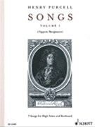 Songs Volume 1 by Purcell Henry - Walter Bergmann - for High Voice Collection