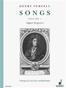 Songs Volume 4 by Purcell Henry - Walter Bergmann - for Low Voice Collection