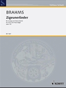 Gypsy Songs Op. 103 by Brahms Johannes for