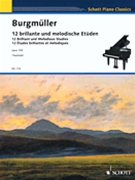 12 Studies Op. 105 by Burgmuller Friedrich for Piano