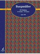 18 Etudes Op. 109 by Burgmuller Friedrich for