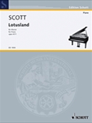 Lotus Land Op. 47 No. 1 by Scott Cyril for Piano