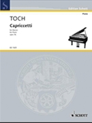 Juggler Opus 31 #3 by Toch for Piano