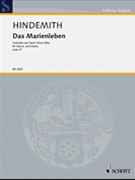 Das Marienleben Op. 27 - Original Edition by Hindemith Paul for