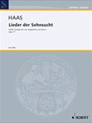 Lieder Der Sehnsucht Op. 77 High by Haas Joseph for