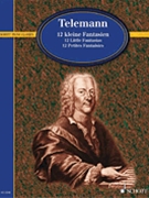 Twelve Little Fantasias by Telemann Georg Philipp - Doflein Erich - for Piano