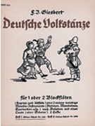 German Folk Dances Vol. 1 Rec by for Recorder