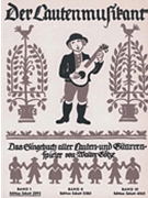 Der Lautenmusikant Band 1 by - Walter Gotze - for