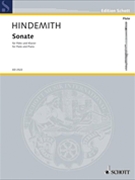 Sonate by Hindemith Paul for Flute and Piano