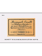 Little Pieces for 2 Recorders by Corelli Arcangelo for