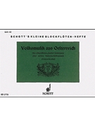 Folk Music From Austria 2 Recorder by for SS