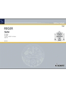 Organ Suite Op. 16 E Minor by Reger Max for