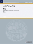 Trio Opus 47 by Hindemith Paul for Instrument Trio