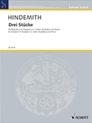 3 Pieces For 5 Instruments by Hindemith Paul for Instrument Quintet