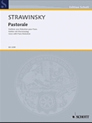 Pastorale For Soprano Score ** by Igor Strawinsky for Score