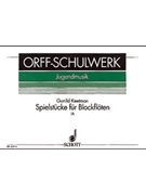 Spielstücke für Blockflöten Vol. 1 by Keetman Gunild for