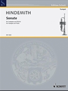 Sonate by Hindemith Paul for Trumpet and Piano