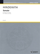 Sonate by Hindemith Paul for Trombone and Piano