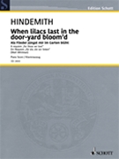 When lilacs last in the door-yard bloom'd by Hindemith Paul for