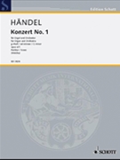 Organ Concerto 1 Op. 4 No. 1 G Minor by Handel George Frideric for Score