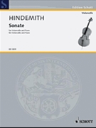 Sonate (1948) by Hindemith Paul for Cello and Piano
