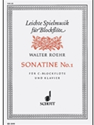 Sonatina No. 1 F Major by Roehr Walter for