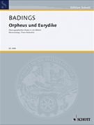 Orpheus und Eurydike by Badings Henk for Vocal Score