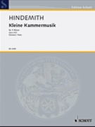 Kleine Kammermusik Parts by Hindemith Paul for Woodwind Quintet (Parts Only)