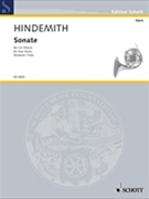Sonata For 4 Horns - Parts by Hindemith Paul for French Horn Quartet (Parts Only)