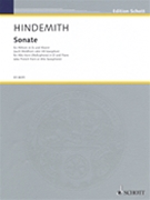 Sonate by Hindemith Paul for Eb Hn w/