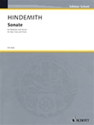 Sonate by Hindemith Paul for Tuba and Piano