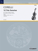 Trio Sonatas Opus 3 Nos 4-6 by Corelli Arcangelo for String Trio