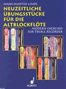 Modern Exercises for the Treble Recorder by Linde Hans-Martin for