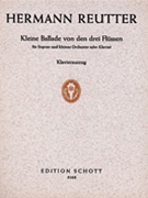Kleine Ballade Arr High Voice/pf by Reutter Hermann for