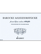 Barock Muzierstuecke Ssa Recorder by for Score
