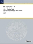 Des Todes Tod by Hindemith Paul for High Voice