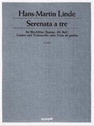 Serenata 3 Recorders by Linde Hans-Martin for Score and Parts
