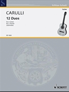 Duos For Guitars 12 by Carulli Ferdinando for