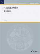 Songs 6 Low by Hindemith Paul for