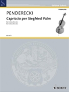 Capriccio by Palm S - Penderecki K - for Cello and Piano