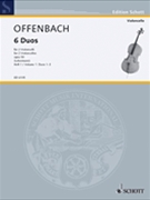 6 Duos Op. 50 Vol. 1: Nos. 1-3 by Offenbach Jacques for